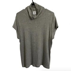 Cabi Slinky Turtleneck Short Sleeve Top Style 4372 Size Large